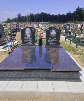 Памятник двойной 125